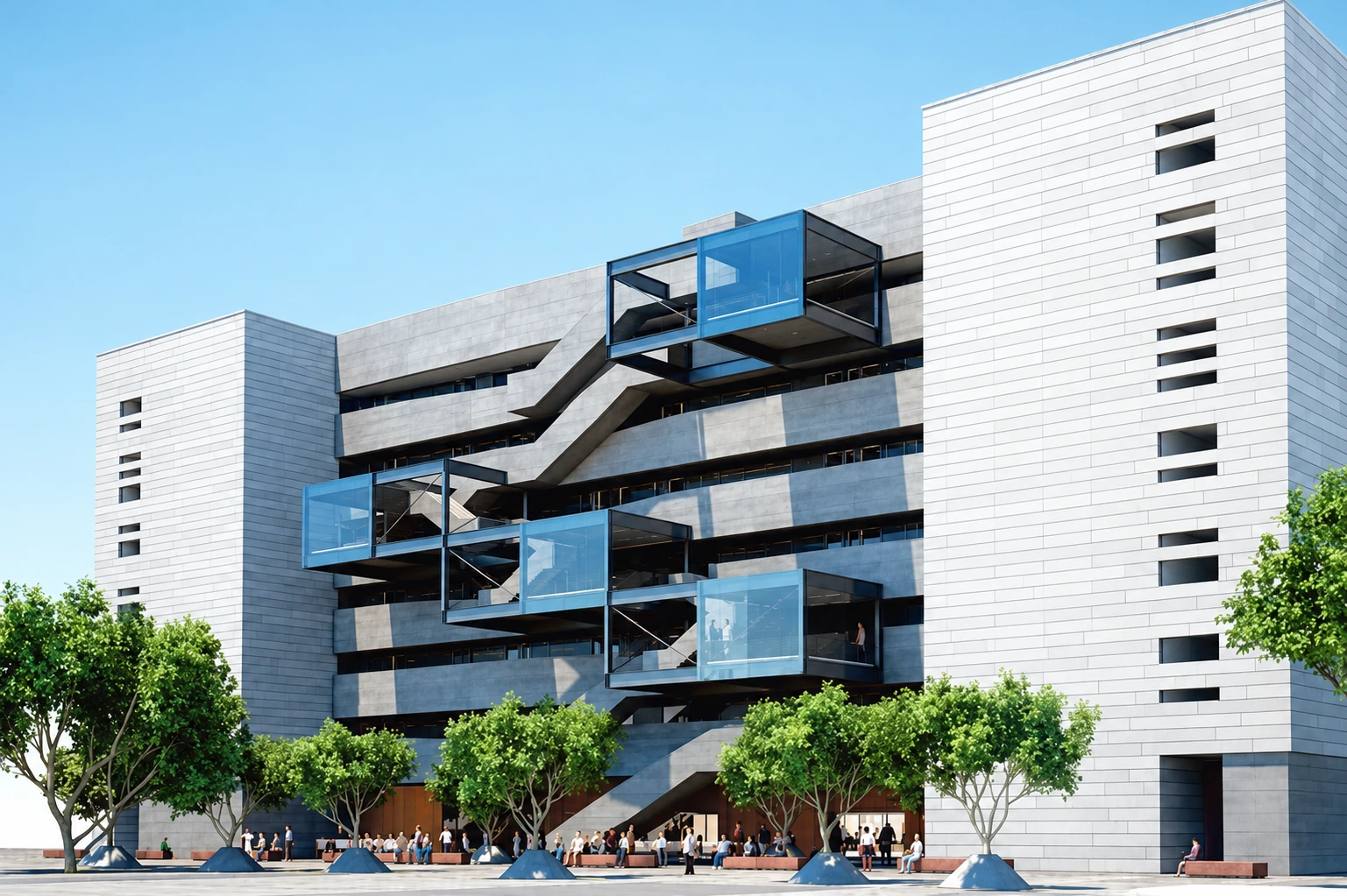 Edificio de aulas de la PUCP